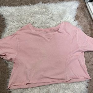 Offline Pink Crop top shirt small